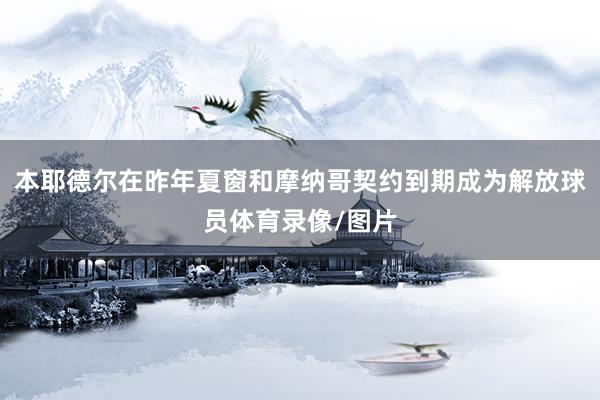 本耶德尔在昨年夏窗和摩纳哥契约到期成为解放球员体育录像/图片