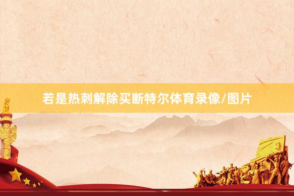 若是热刺解除买断特尔体育录像/图片