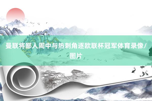 曼联将鄙人周中与热刺角逐欧联杯冠军体育录像/图片