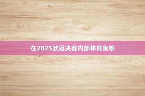 在2025欧冠决赛内部体育集锦