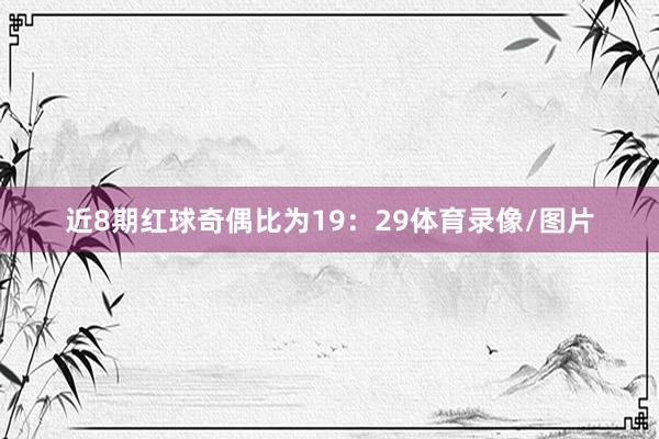 近8期红球奇偶比为19：29体育录像/图片
