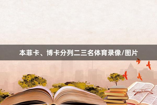 本菲卡、博卡分列二三名体育录像/图片