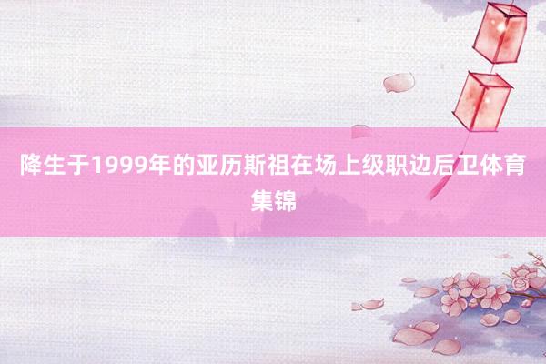 降生于1999年的亚历斯祖在场上级职边后卫体育集锦