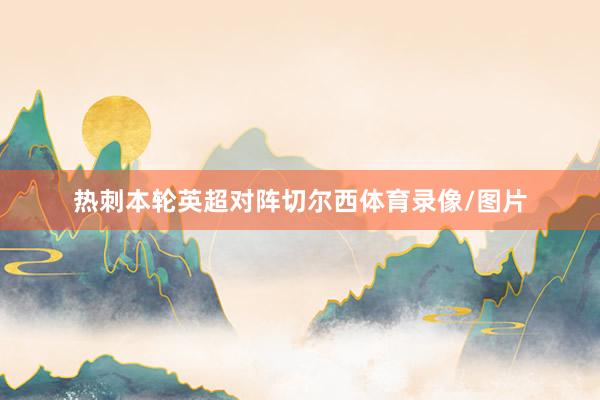 热刺本轮英超对阵切尔西体育录像/图片