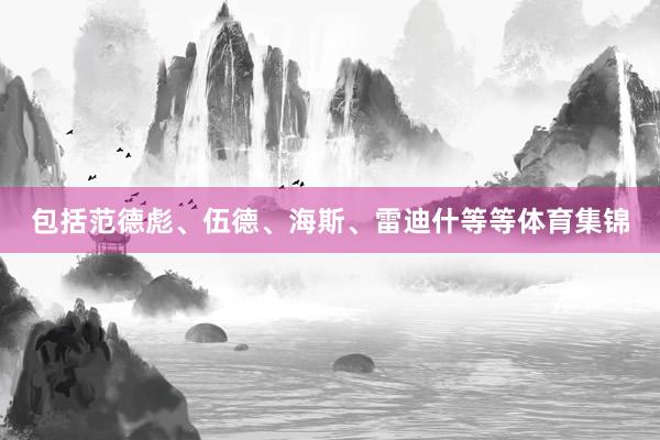 包括范德彪、伍德、海斯、雷迪什等等体育集锦