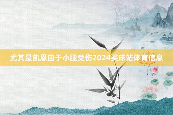 尤其是凯恩由于小腿受伤2024买球站体育信息